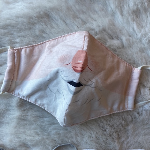 old navy kids 3 face masks toddler size 2-6 Christmas santa snowman polar bear - Picture 4 of 11